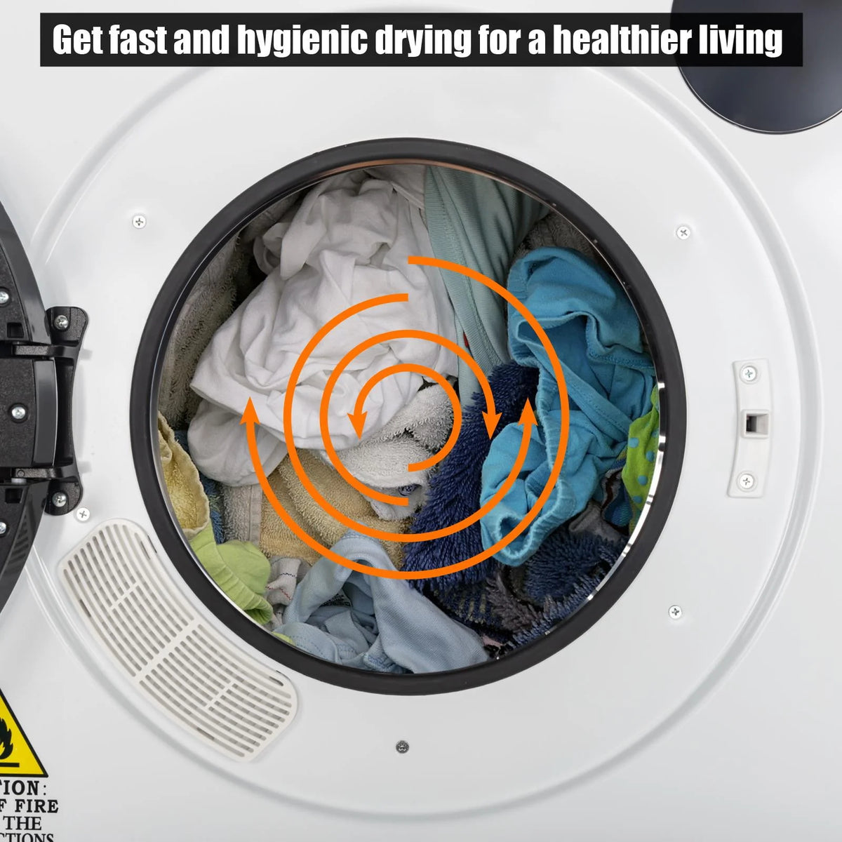 Electric Compact Laundry Clothes Dryer C2791