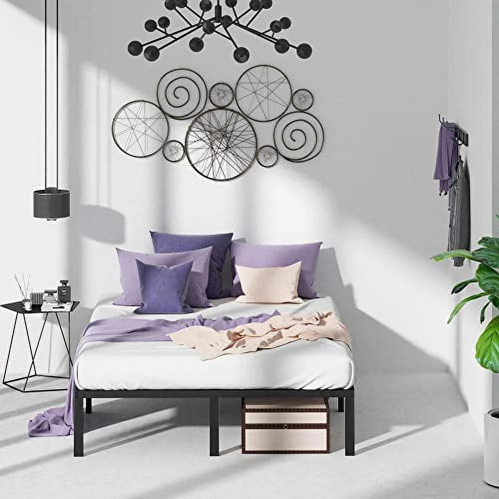 14 Inch Metal Platform Bed Frame Y799