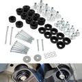 Body Mount Bushing Kit Steel Sleeves Hardware Polyurethane Body Cab Mounts S3837