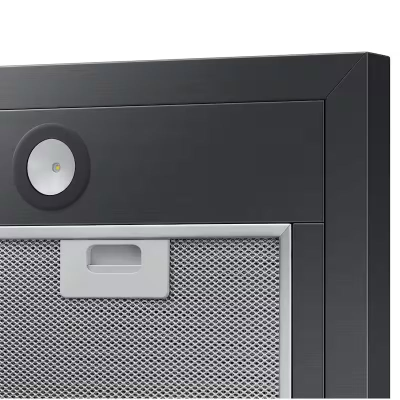 36 in. Wall Mount Range Hood Black Stainless J1791