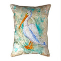 Pelican on Rice Indoor & Outdoor Pillow T458