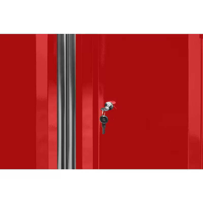 24-Gauge Steel 1-Drawer 2-Door Garage Base Cabinet in Red T187