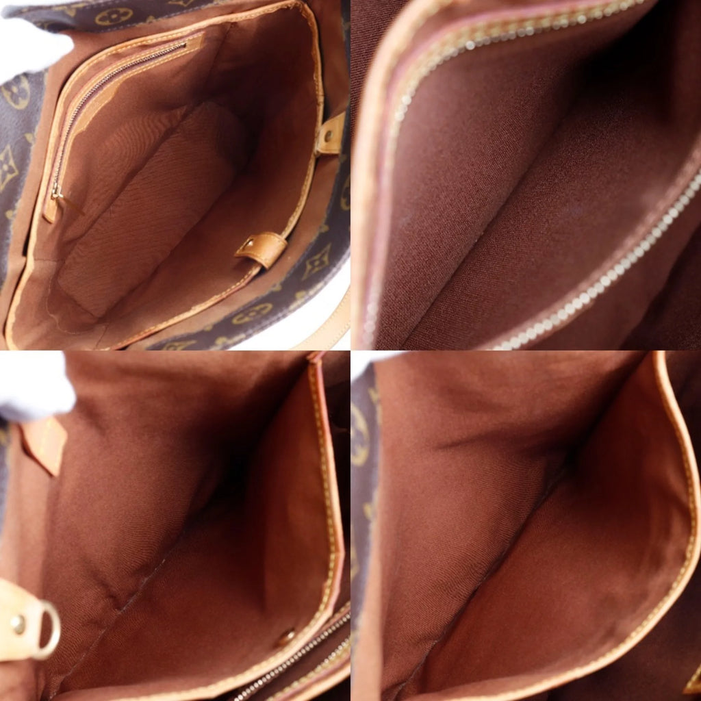 Brown Monogram Canvas Tote Bag P2140