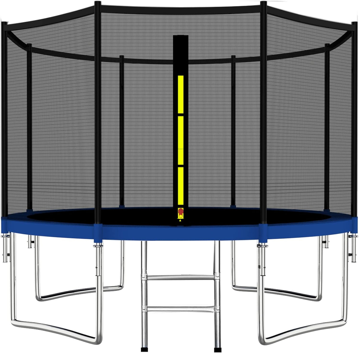 8Ft Trampoline with Enclosure Net & Spring Pad A15606