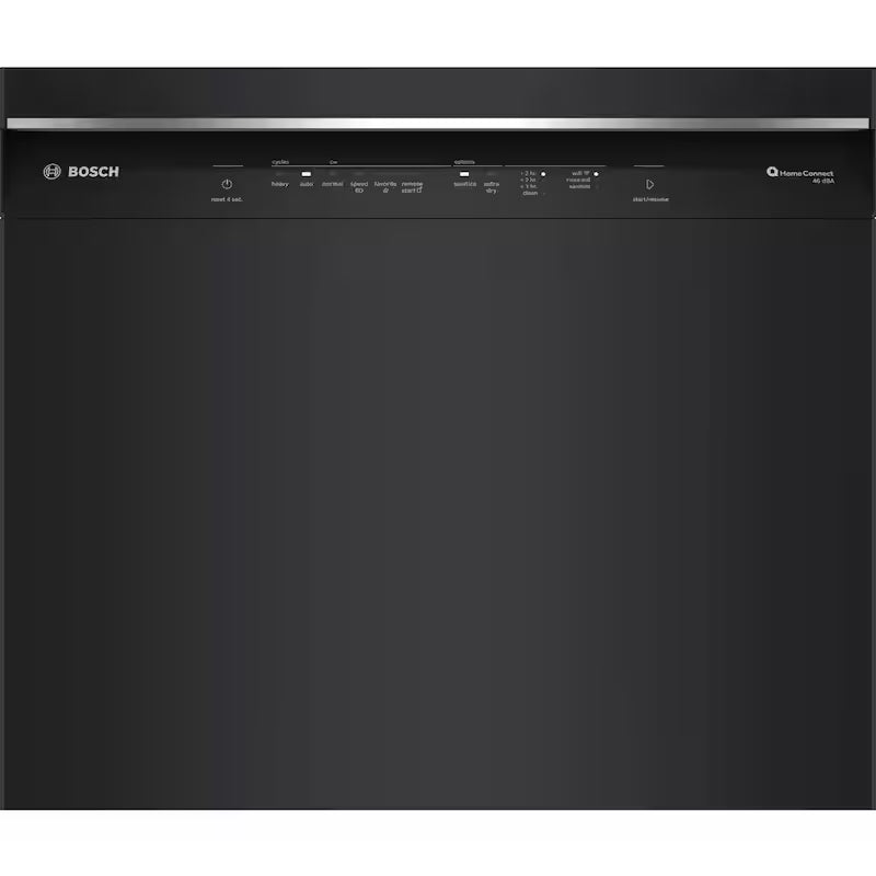 Black Front Control Tall Tub Dishwasher with Stainless Steel Tub and 3rd Rack X8626