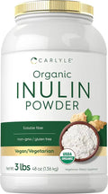 Organic Inulin Powder 48oz Prebiotic Fiber Supplement X361