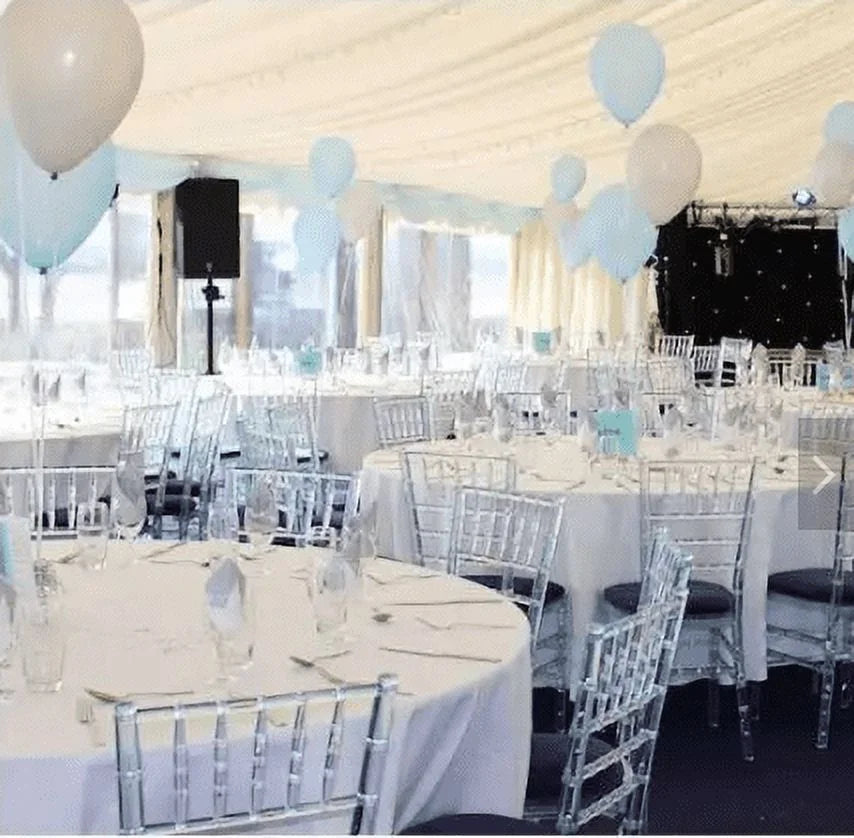 Clear 36-inch Tall Acrylic Transparent Resin Chairs E69028