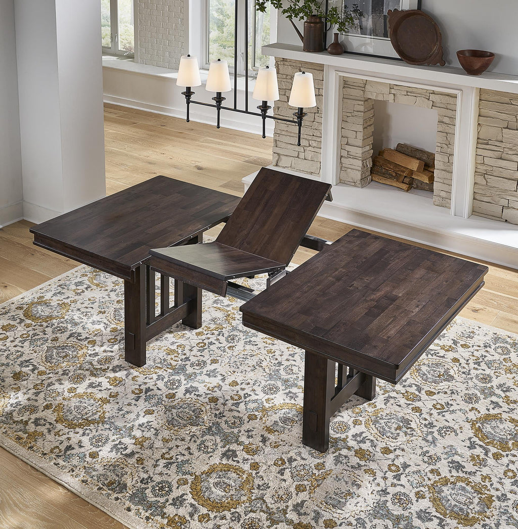 Warm Grey Trestle Table W68602