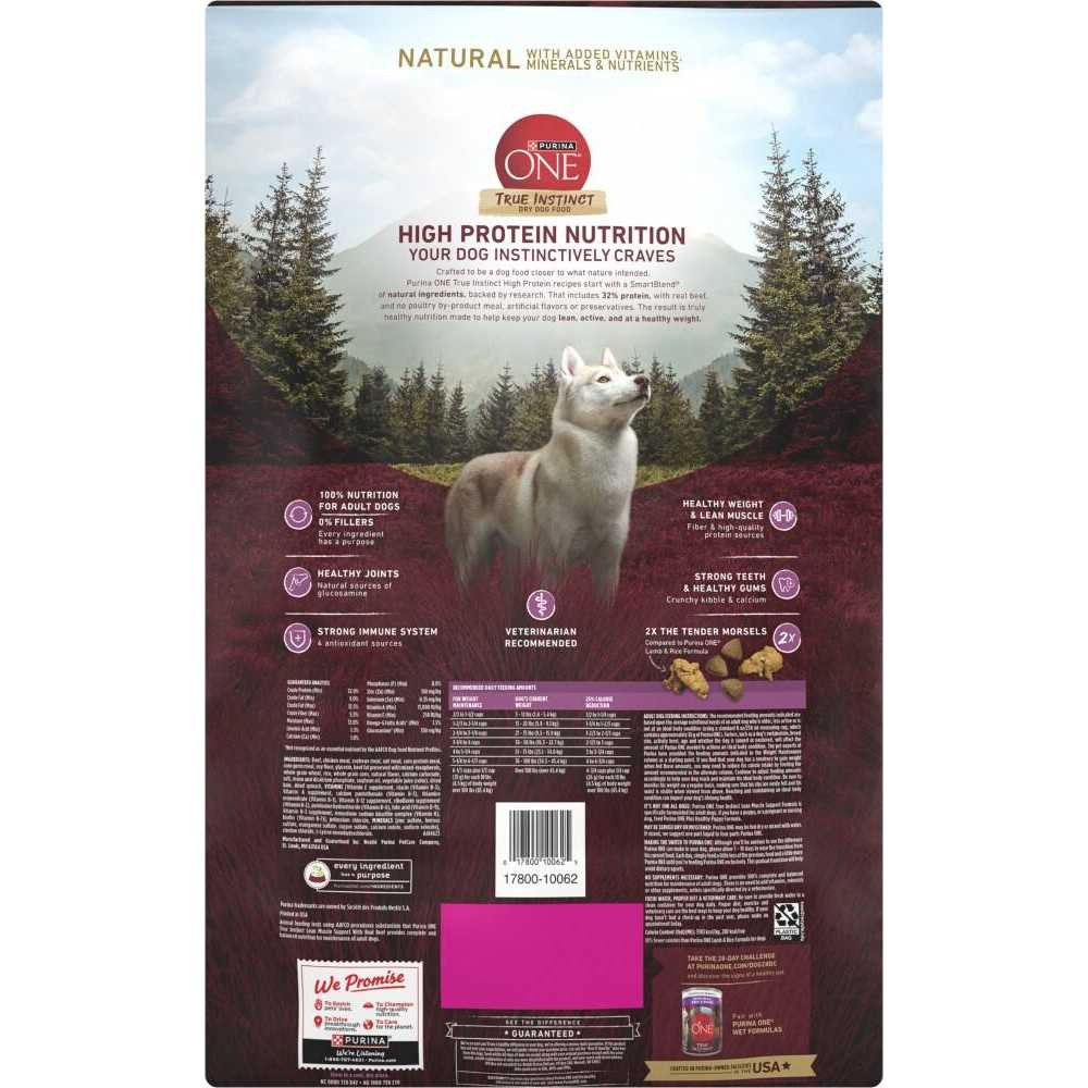 Dog Food Lean Muscle Support G556090