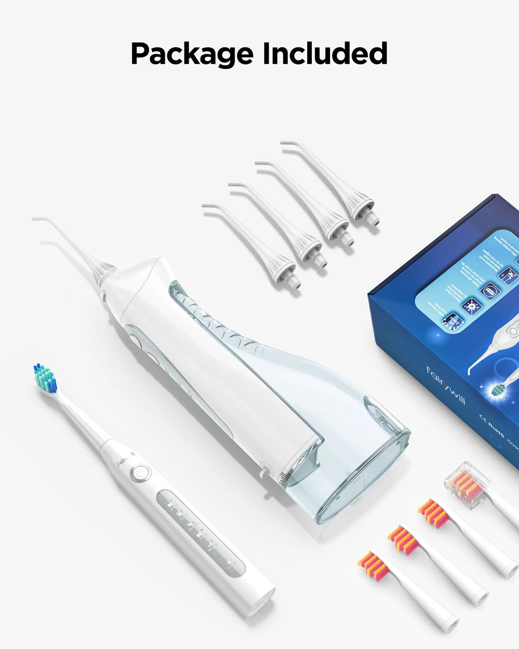 Black Water Flosser and Electric Toothbrush Combo X74422