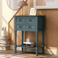 Slim Console Table with Three Drawers and Bottom Shelf K9820