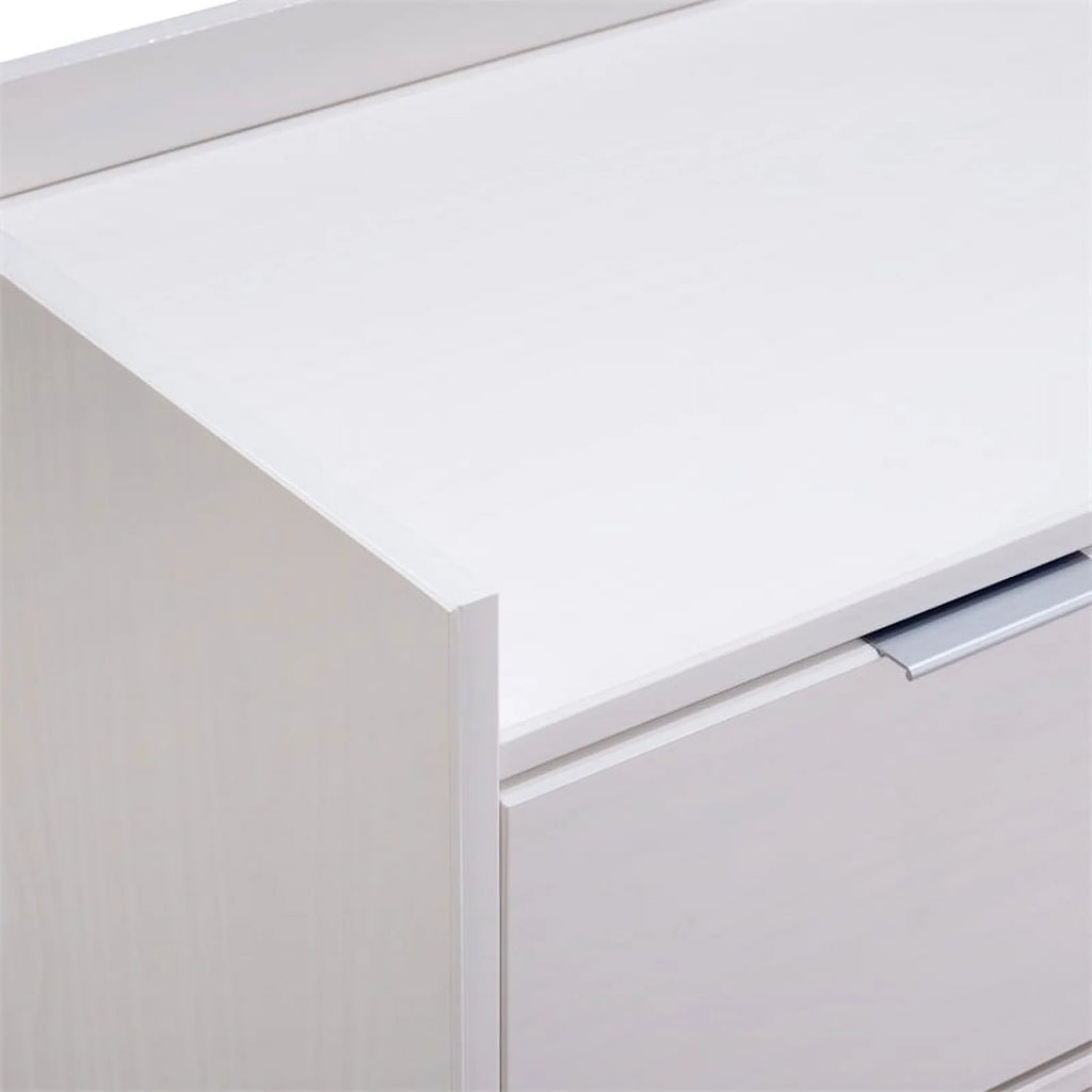 White 9 Drawer Solid Wood Dresser T8240