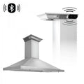 42 in. Stainless Steel Wall Range Hood with Bluetooth Speakers G155869