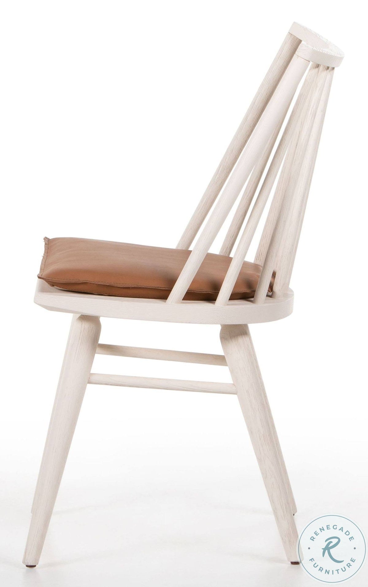 Off White Windsor Chair with Cushion P1084