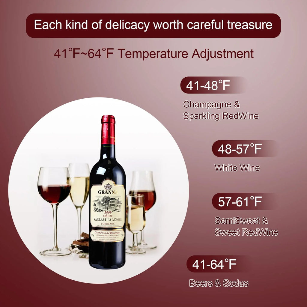 1.7cu.ft 16 Bottle Compressor Wine Cooler J178