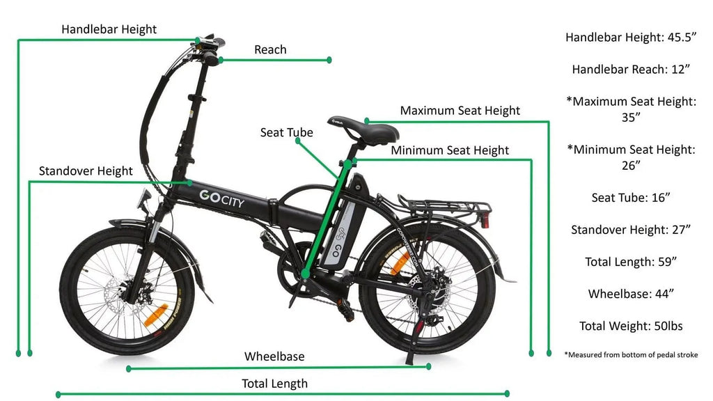 500W Foldable Electric Bike I6293