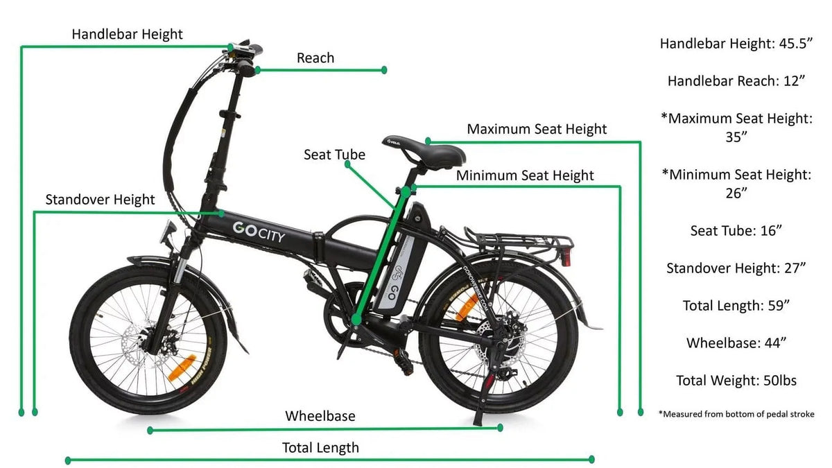 500W Foldable Electric Bike I6293