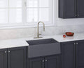 33x22 Metallic Apron Kitchen Sink Titanium Grey N32217