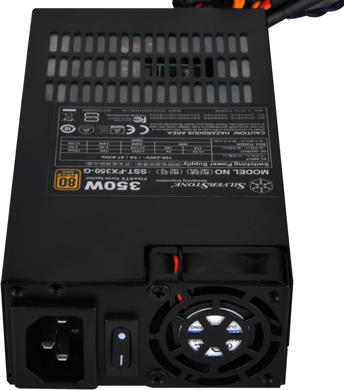 350 Watt Flex ATX Power Supply 80 Plus Gold R6798