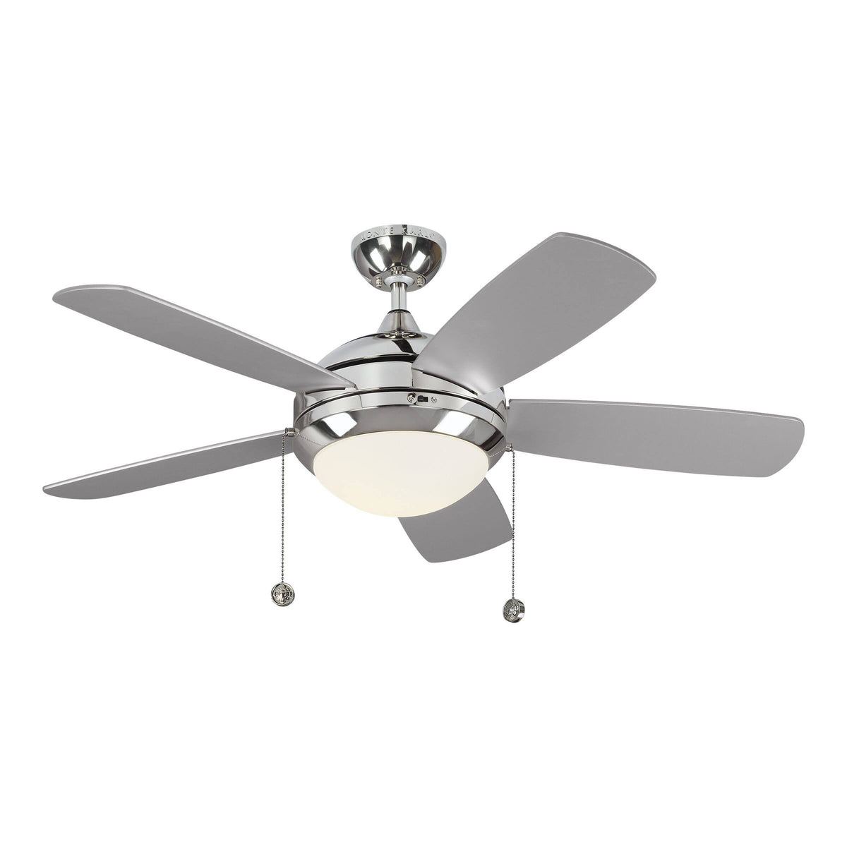 Polished Nickel Ceiling Fan U877