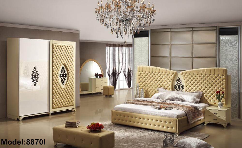 High Quality Bed Nightstand Wardrobe Dresser R941715