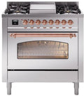 36 Dual Fuel Propane Gas Range Stainless Steel T33077