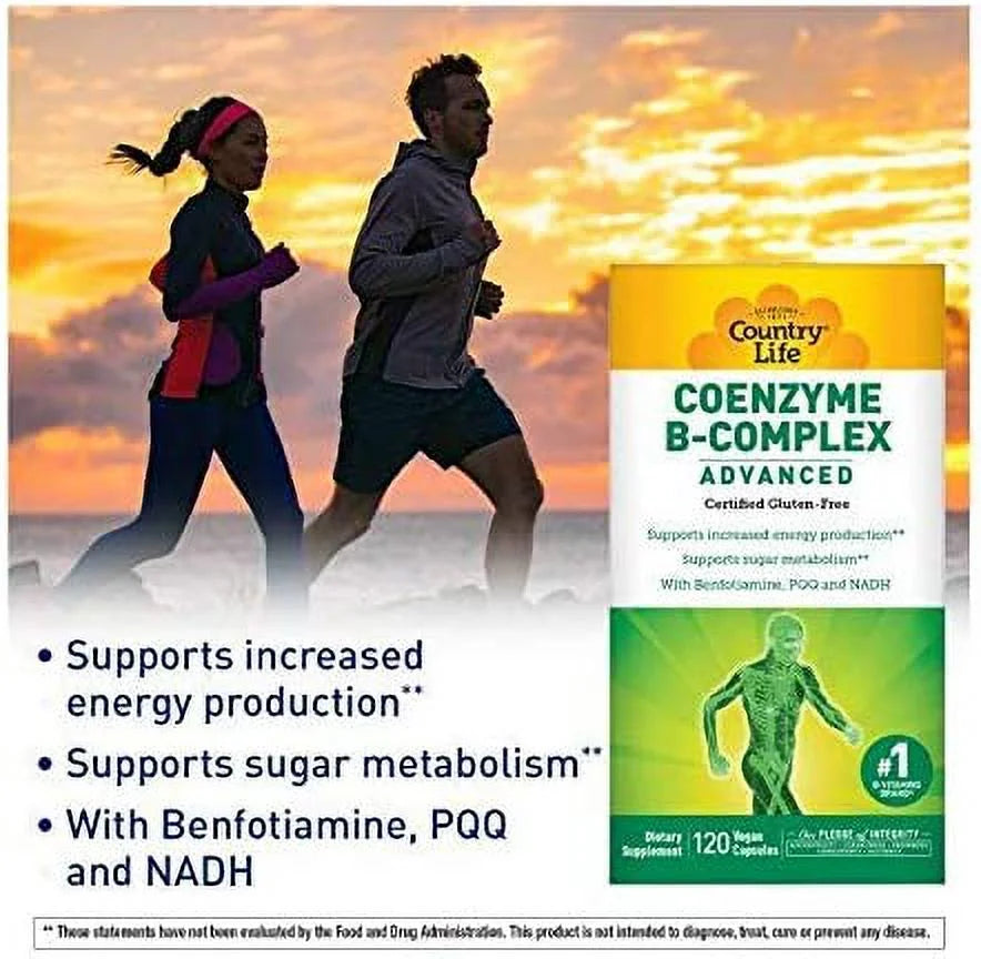 120 Vegetarian Capsules Coenzyme B-Complex W4361