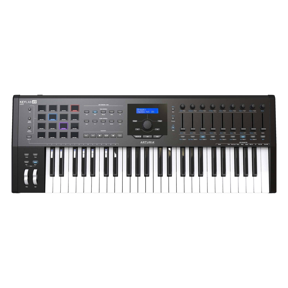 49 Key Keyboard Controller D376