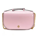 Pink Patent Leather Top Handle Crossbody Bag R16785
