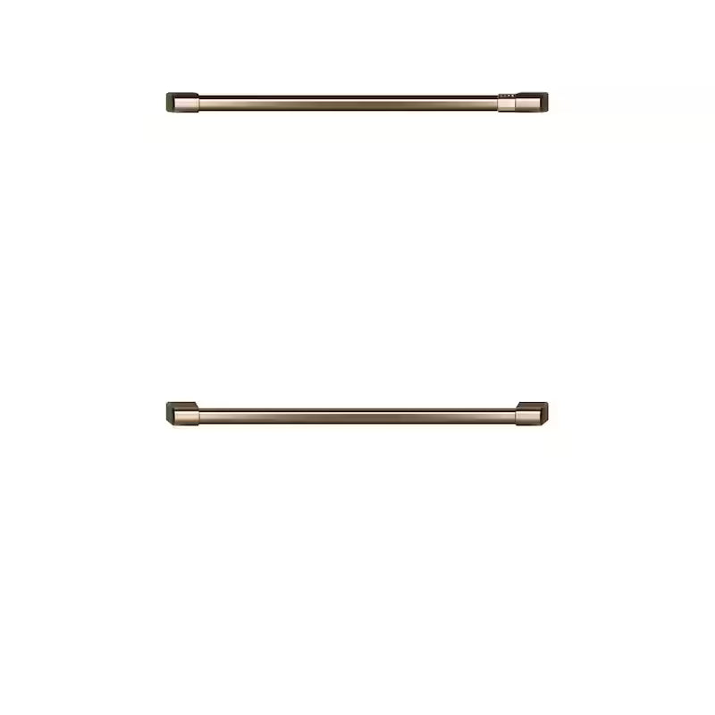 Double Wall Oven Handles Kit in Brushed Bronze J606