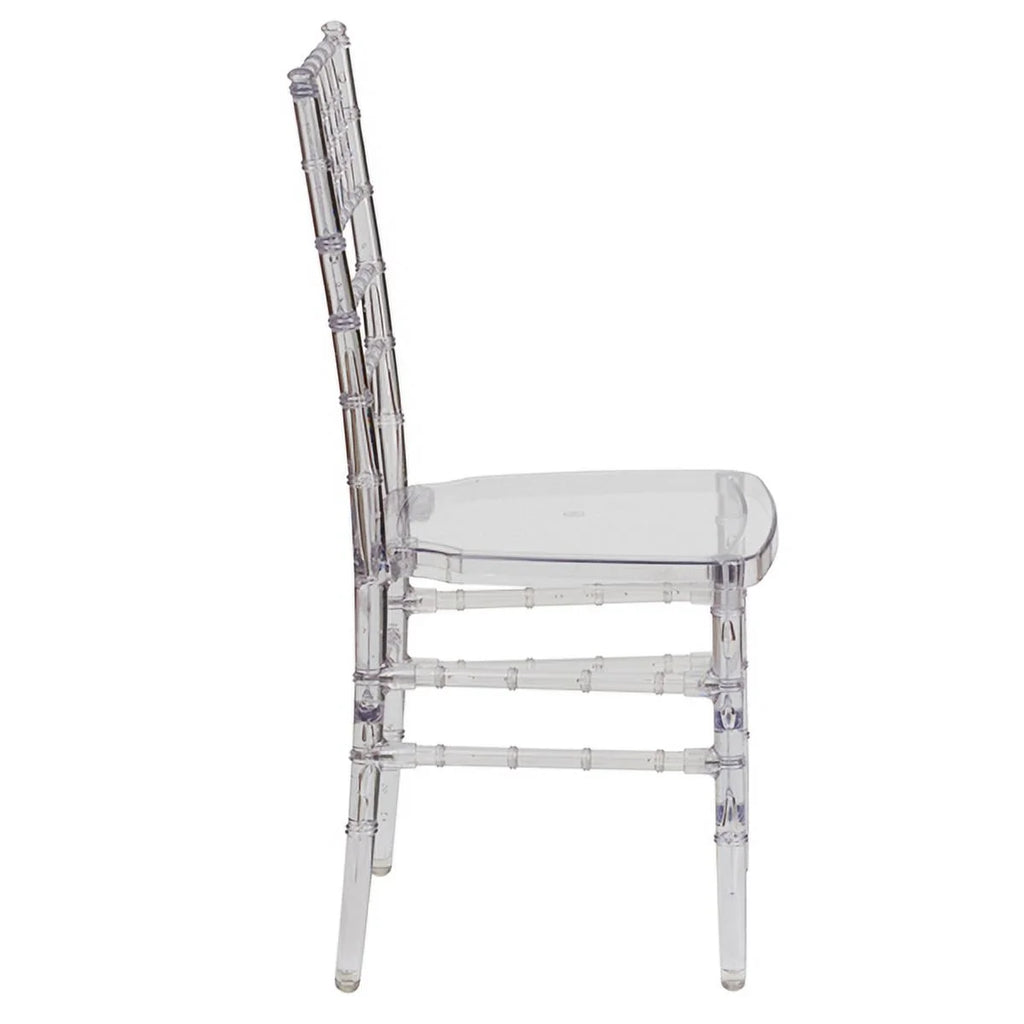 Clear 36-inch Tall Acrylic Transparent Resin Chairs E69028