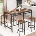 Bar Table and Chairs Set for 4 R32602