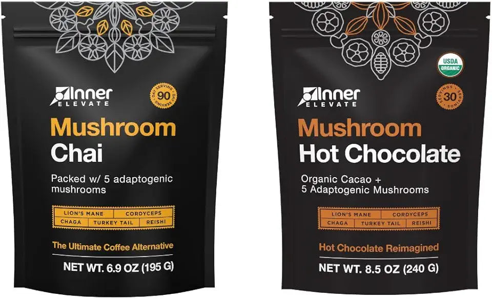 Mushroom Chai and Mushroom Hot Chocolate I2154