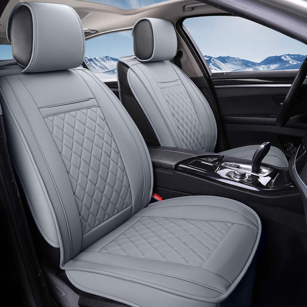 Synthetic Leather Car Seat Cushions Full Set N624