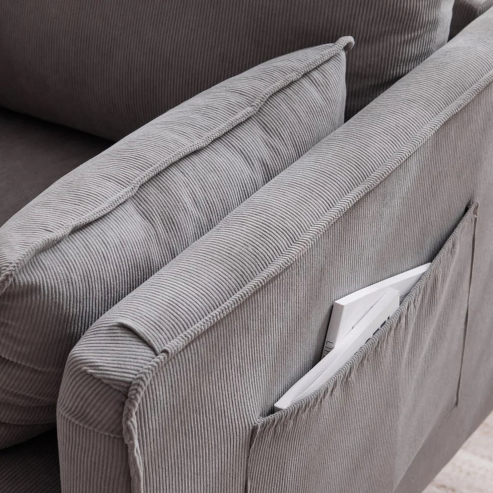 Upholstered Armchair with 2 Pillow O70992