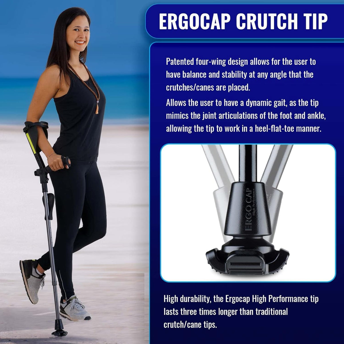 Ergonomic Crutch/Cane Y352