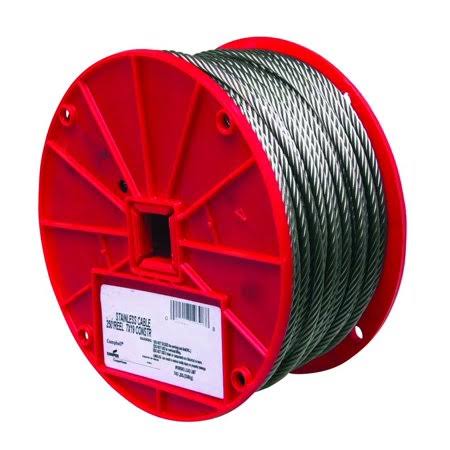 Stainless Steel Cable 3/16 inch 250 Foot Type 304 D676