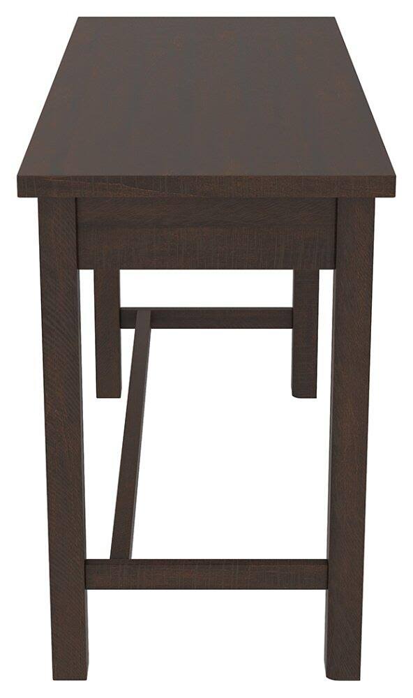 Warm Brown Home Office Desk V82793