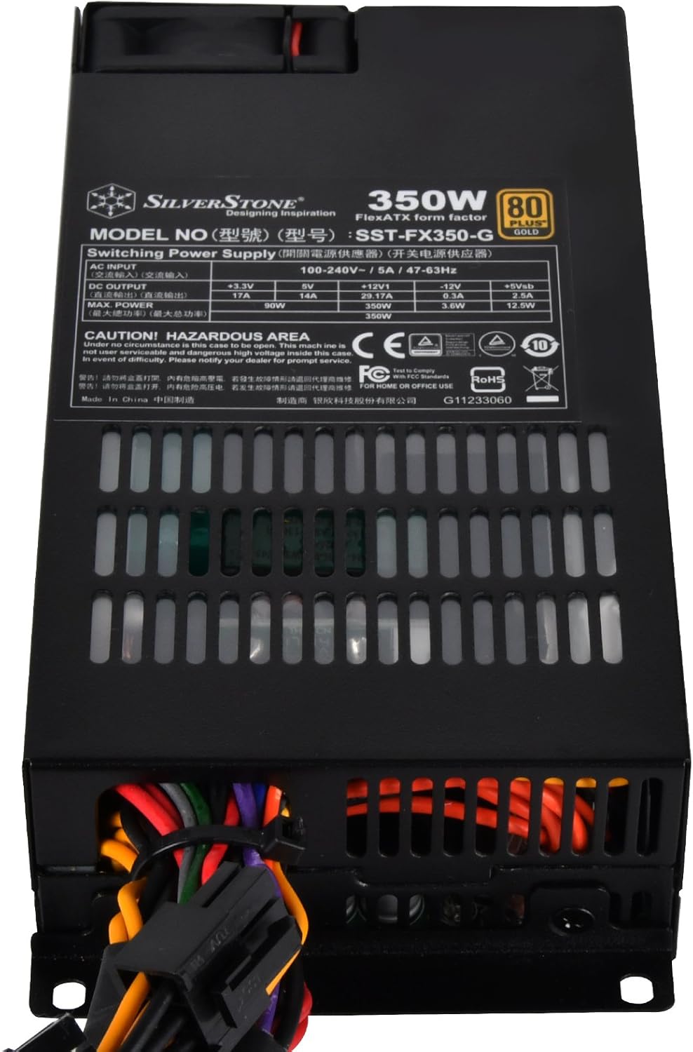 350 Watt Flex ATX Power Supply 80 Plus Gold R6798
