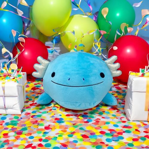 24" Blue Axolotl Plush Toy X87094