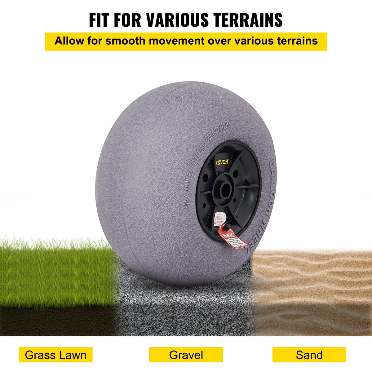 13" TPU Replacement Sand Tires, 2-Pack X875567