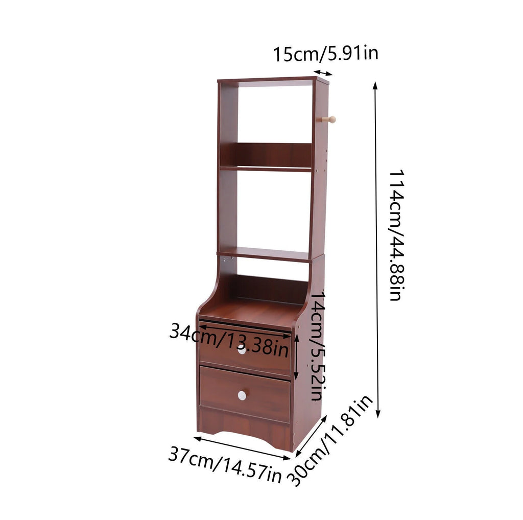Tall Nightstand with 2 Drawers R70240