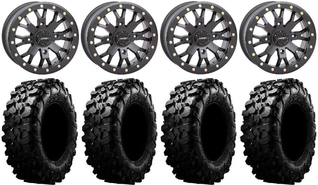 15 Wheels 32 Tires 4x156 Bolt Pattern 12mmx1.25 Lug Kit P24998