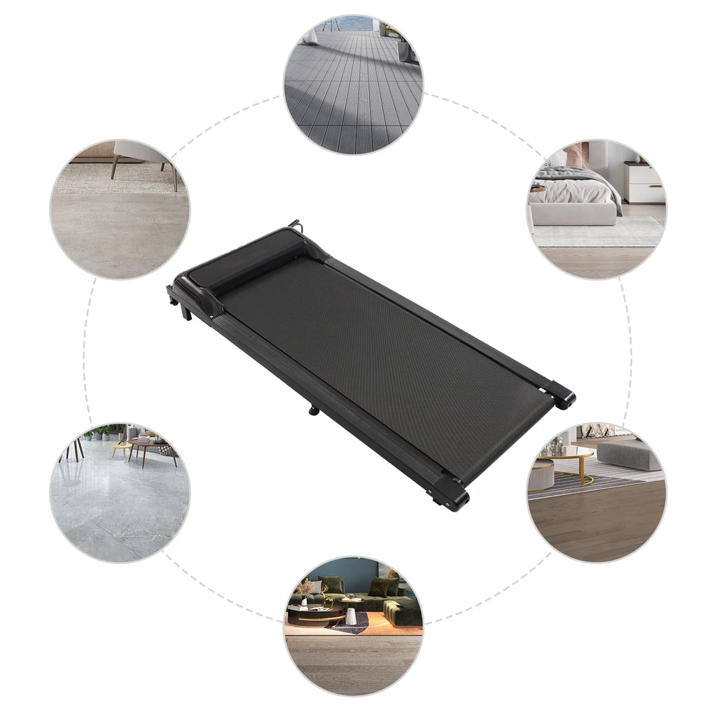 2.25HP LED Treadmill Black C358