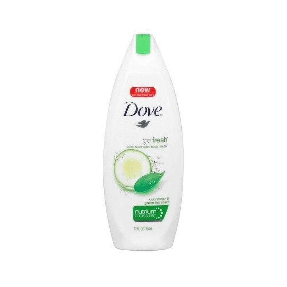 2 Pack Cucumber & Green Tea Scent Body Wash 12 Oz E585