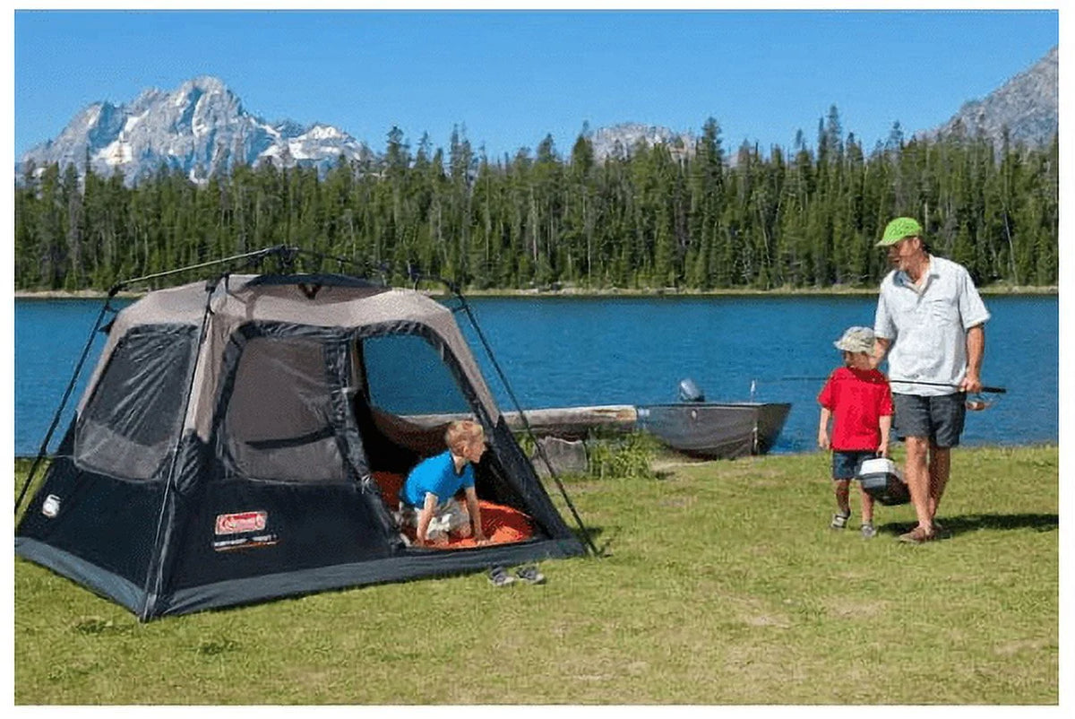 Gray 4 Person Cabin Tent M5293