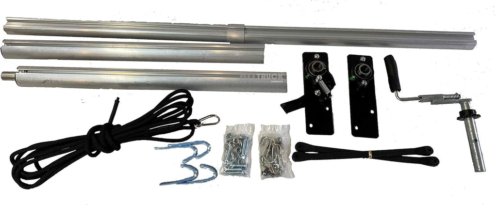 Manual Hand Crank Truck & Trailer Tarp Roller with Lock Lever G253938