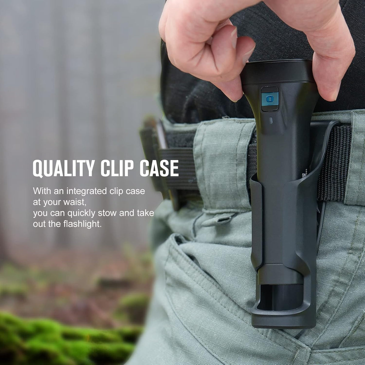 1000 Lumens Handheld Flashlight with 535 Meter Beam Distance A35819