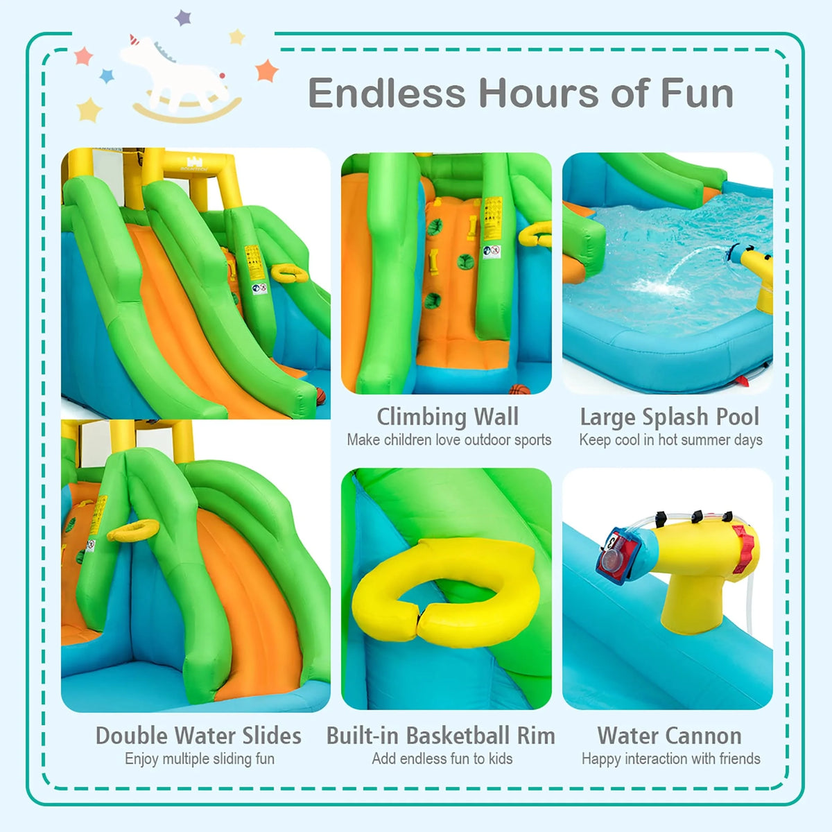 Inflatable Water Slide O76710