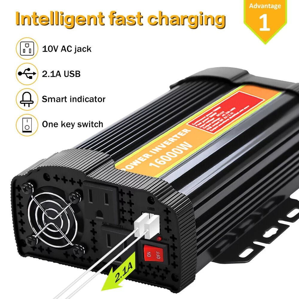 8000 Watts Pure Sine Wave Power Inverter C492
